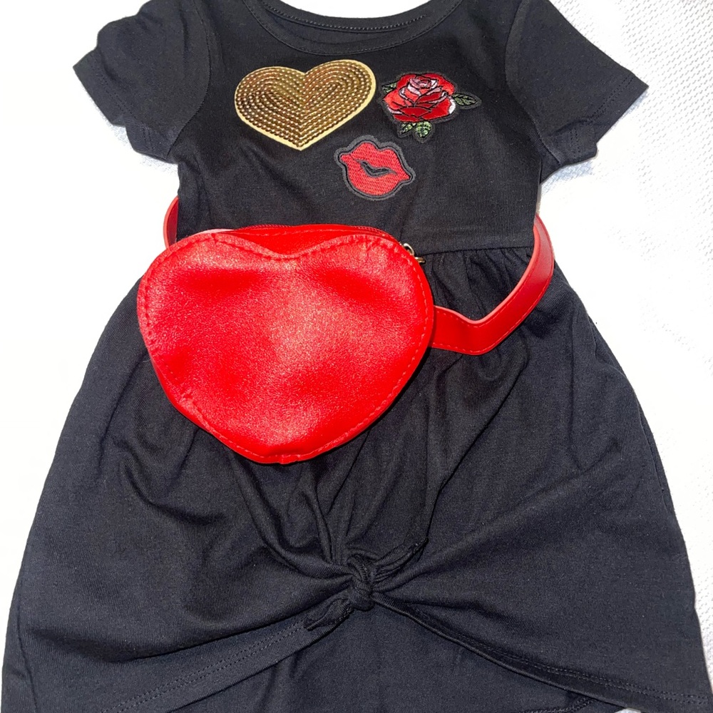 Custom Tshirt Dress with Matching Fanny Pack